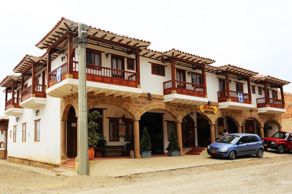 Hospederia Villa de los Sáenz Villa de Leyva Habitación foto