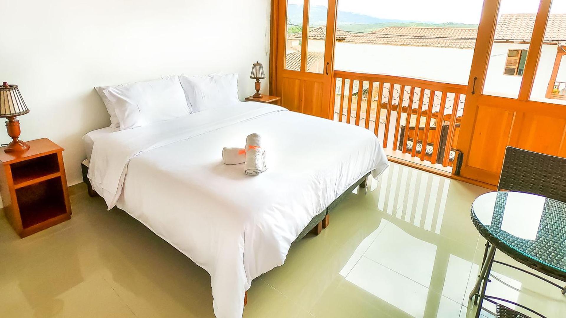 Hospederia Villa de los Sáenz Villa de Leyva Habitación foto