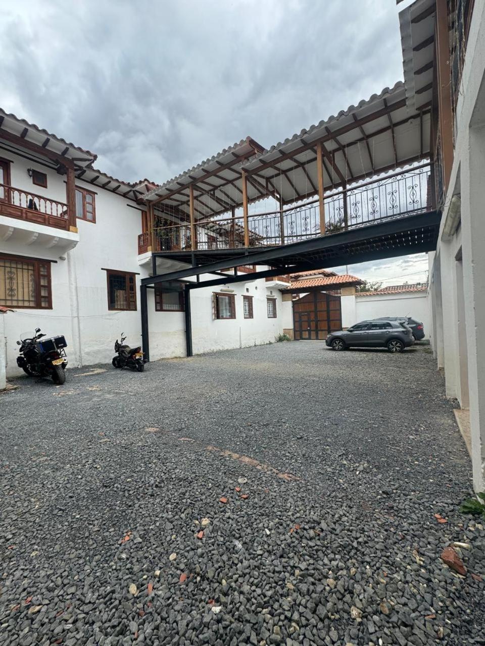 Hospederia Villa de los Sáenz Villa de Leyva Exterior foto