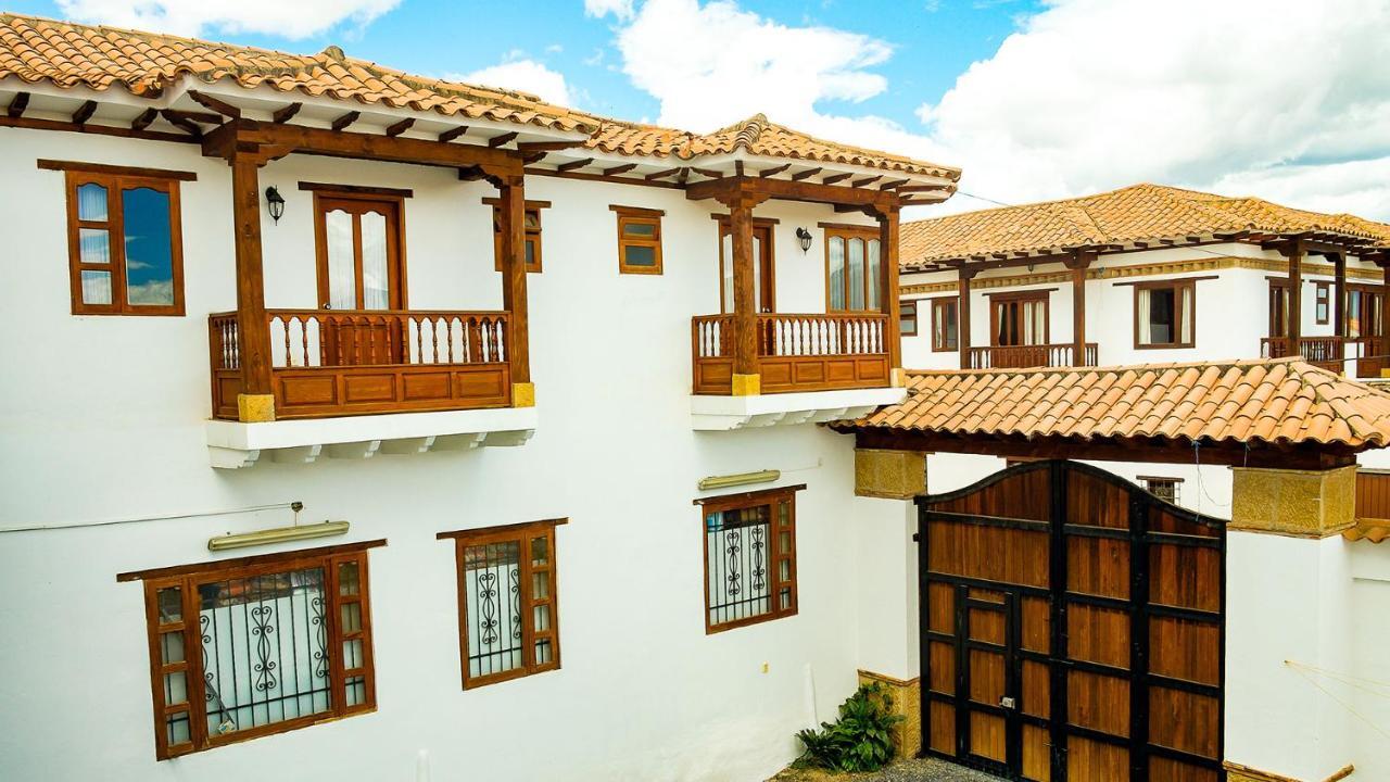 Hospederia Villa de los Sáenz Villa de Leyva Exterior foto